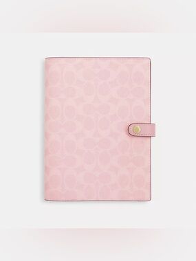 Coach Notebook
In Signature Canvas Powder Pink NWT